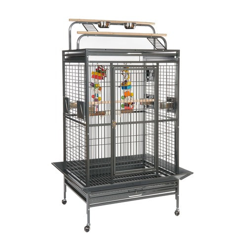 Antique Santos Play Parrot Cage