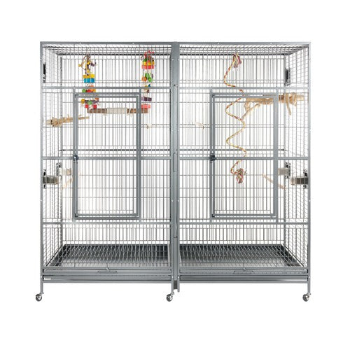Antique Nova 2 Double Parrot Cage