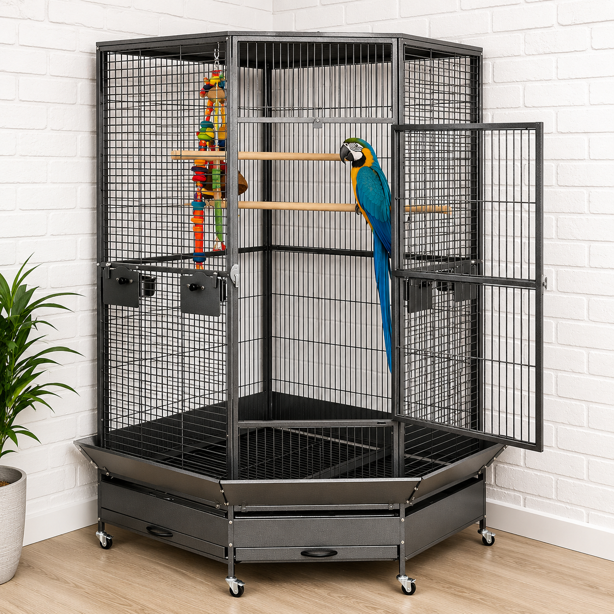 Antique Raleigh Parrot Cage
