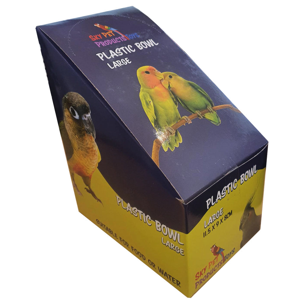 9373 - Set of 12 Large Plastic Bowls