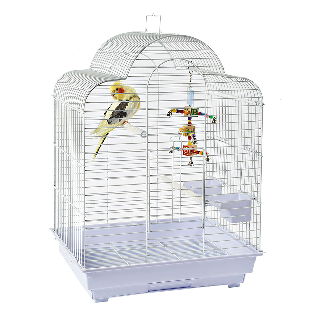 1875 - Brasilia White Cage Set (2-Pack)