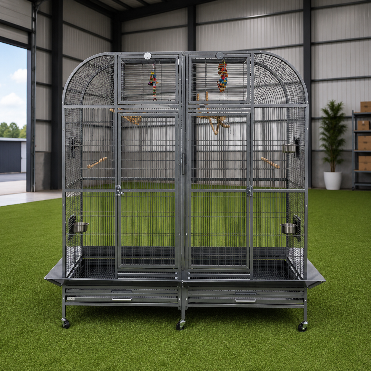 Castello II Compact Parrot Cage