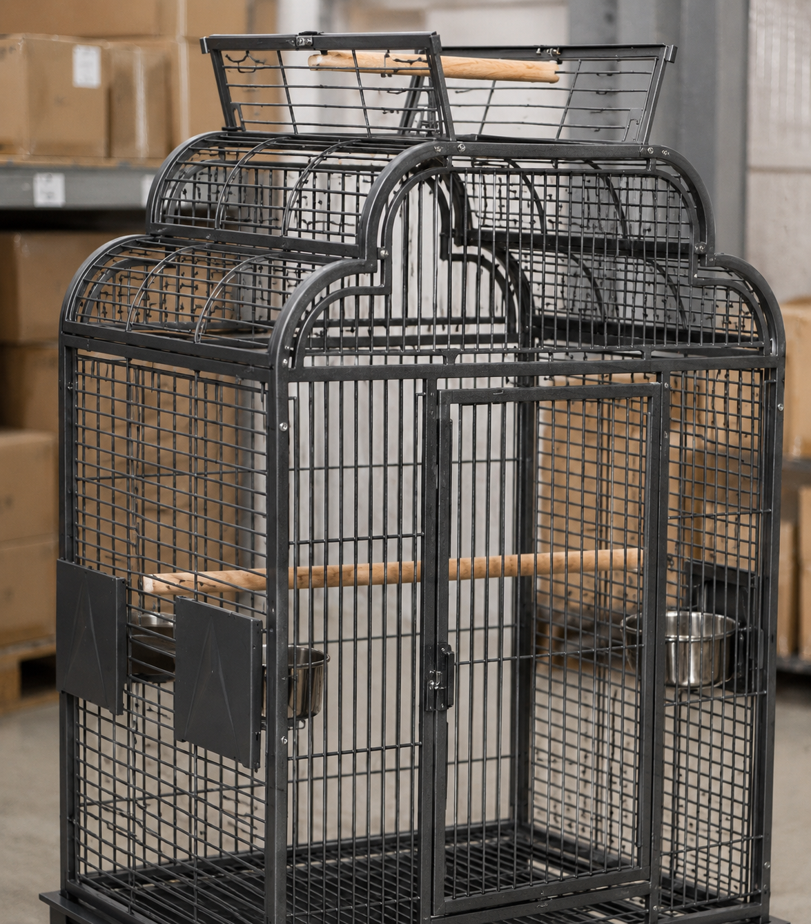 Antique Peru Parrot Cage