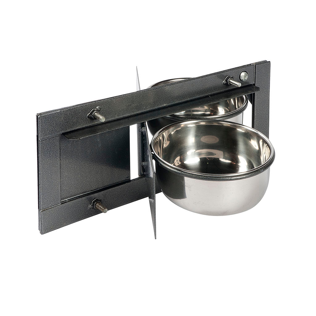 1007 - Double Swing Feeder with 4-Inch Bowl